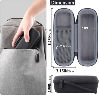 Hard Case Compatible with Anker Soundcore/Soundcore 2 / Motion B Portable Outdoor Sports Bluetooth Speaker (Black)